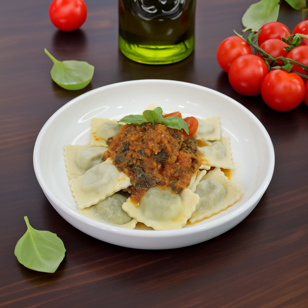 Ravioles Espinaca Champiñón 1 kg (4 porciones)