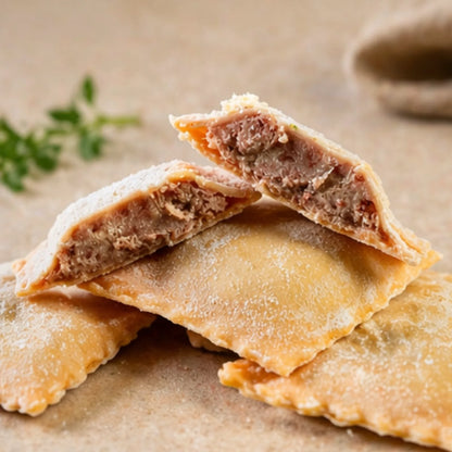 Ravioles de Carne Mixta Sazonada Artesanales