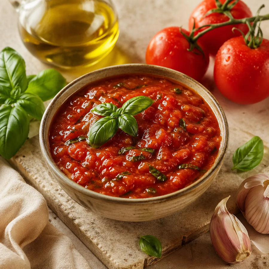 Salsa Tomate Albahaca